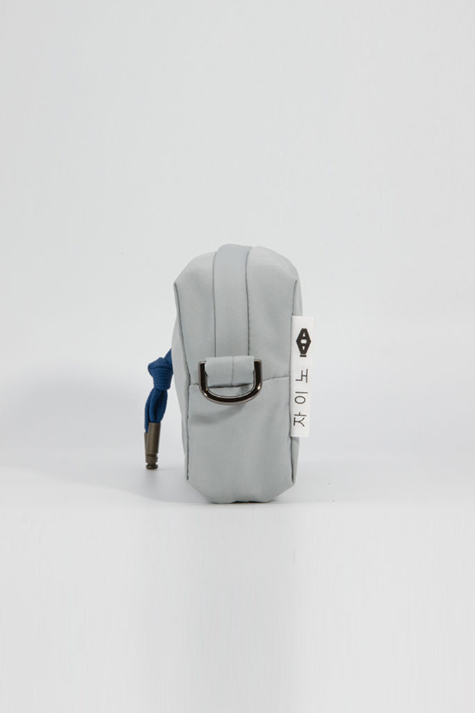 APA Travel Pouch, upcycled waterproof travel pouch in Parisian Grey