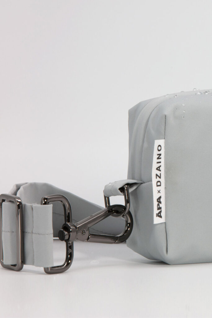 APA Travel Pouch, upcycled waterproof travel pouch in Parisian Grey