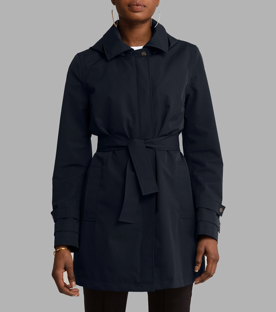 取り外し可能なフードとベルト